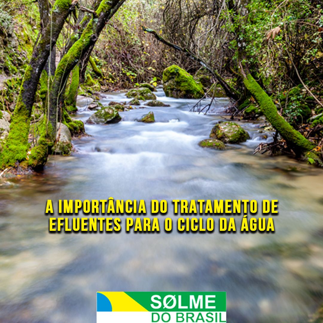 A IMPORTÂNCIA DO TRATAMENTO DE EFLUENTES PARA O CICLO DA ÁGUA